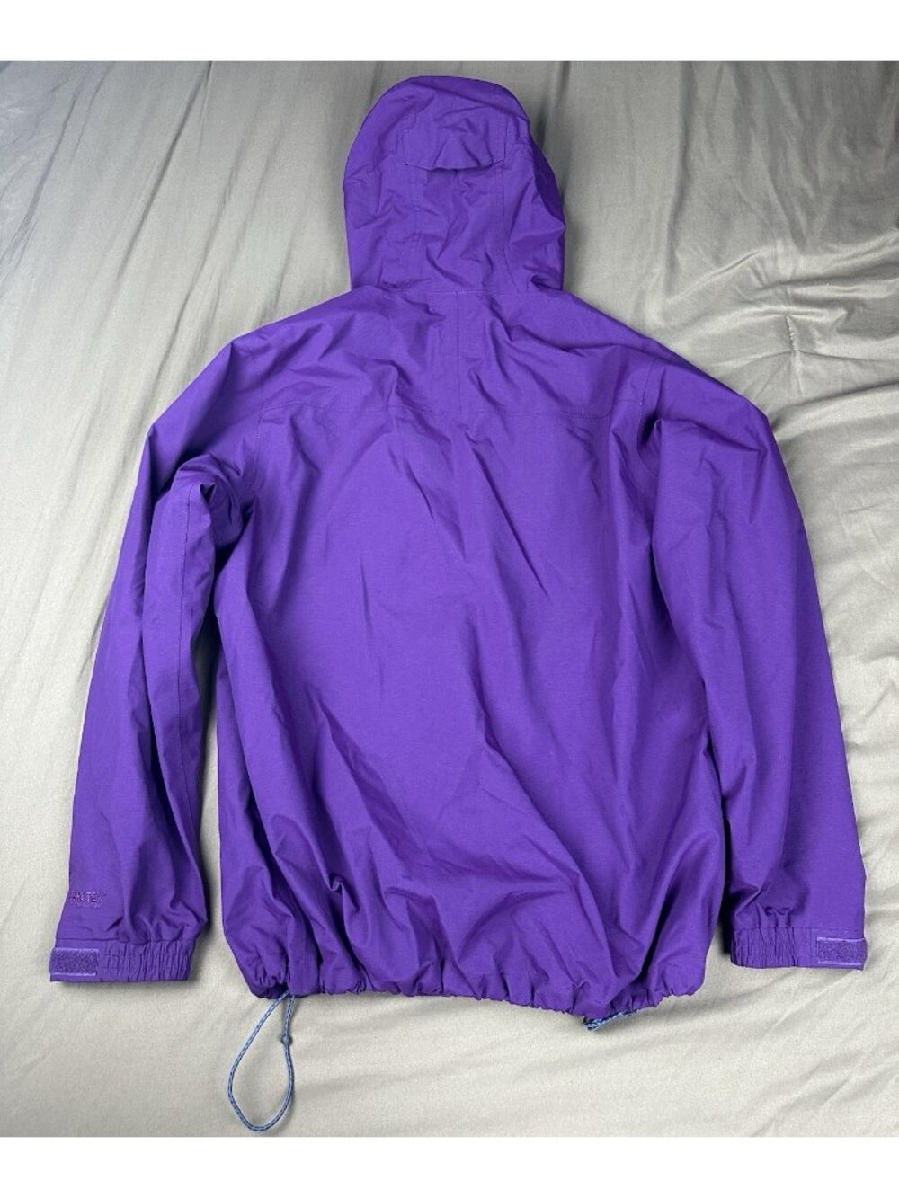 Cabelas Gore-Tex Rain Jacket Womens Medium Purple Full Zip Hooded Outdoor Casual - Picture 10 of 16